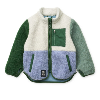 Plüschjacke “Nolan Dusty lavender multi mix"