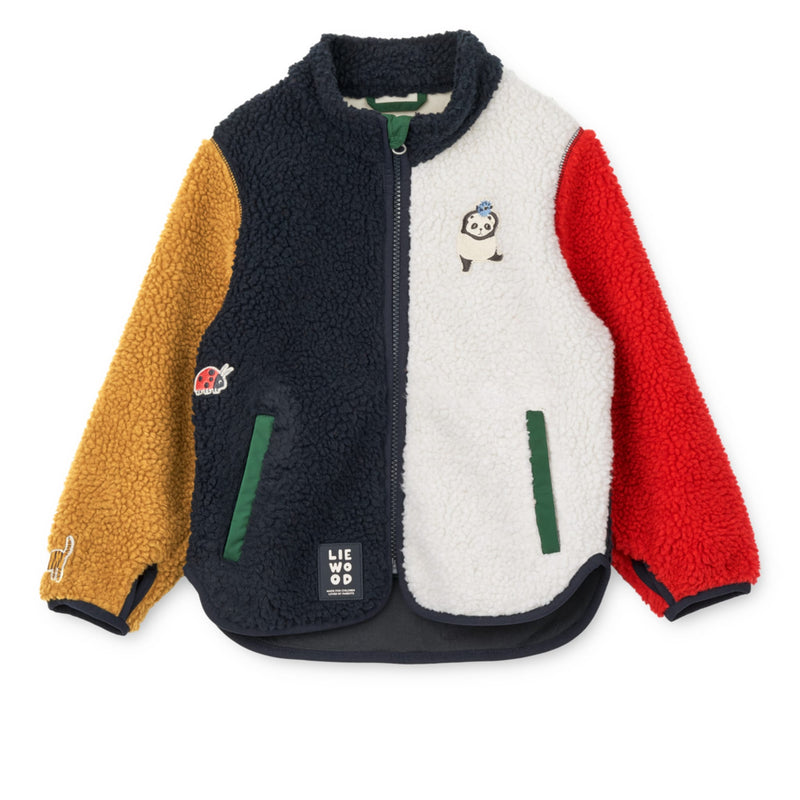 Plüschjacke “Nolan Around the world multi mix"