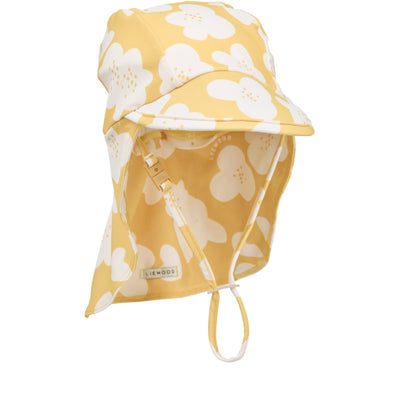 Schwimmhut "Cecilia Flower / Lemon yellow"
