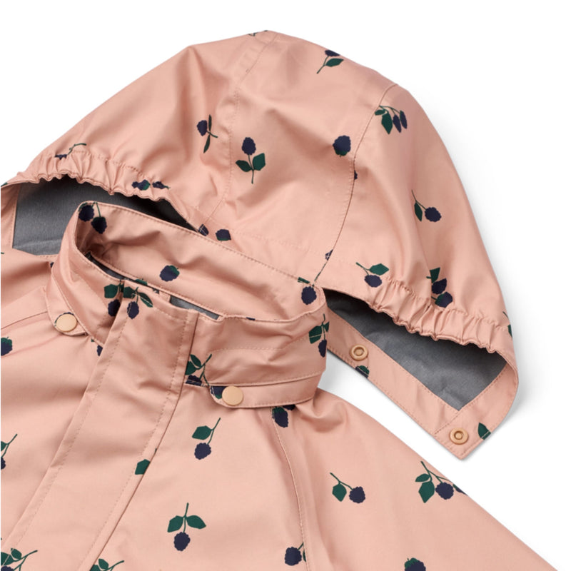 Kinder-Regenbekleidungsset "Pedia Berry / Pale Tuscany"