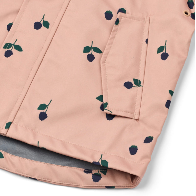 Kinder-Regenbekleidungsset "Pedia Berry / Pale Tuscany"