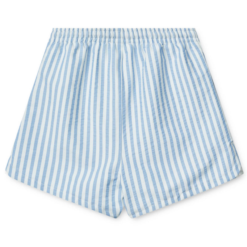 Badeshorts "Aiden Y/D stripe Riverside / Creme de la creme"