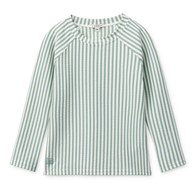 Langärmeliges UV-Badeshirt "Noah Peppermint / Sandy"