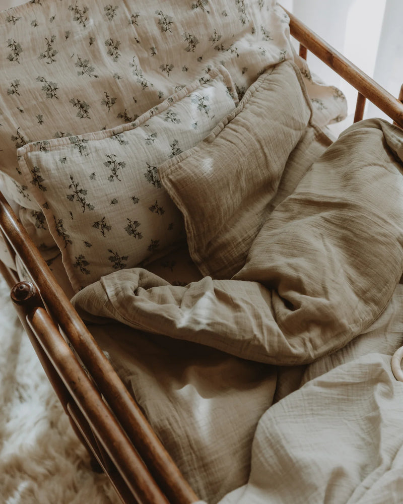 Kinderbettwäsche "Olive" 140 x 100 cm