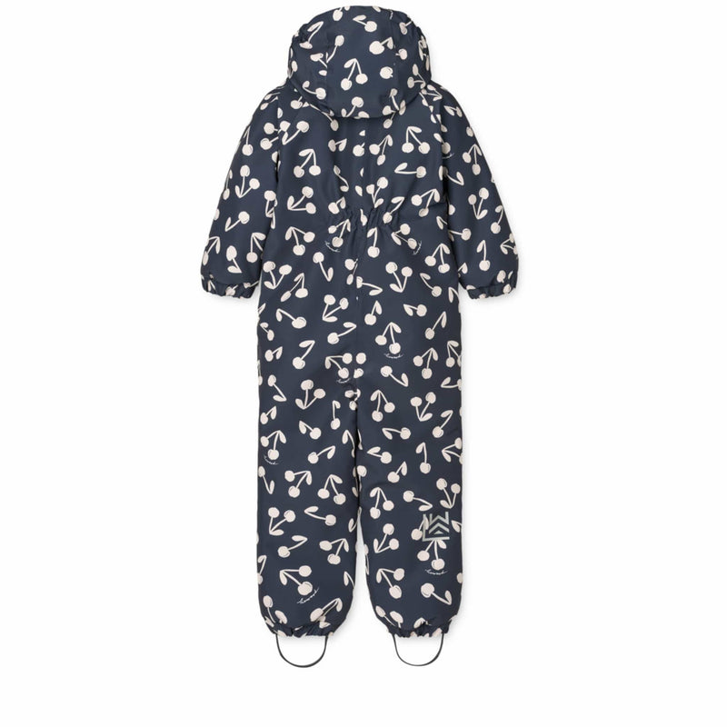 Schneeanzug "Maddy Cherry blossom / Classic navy"