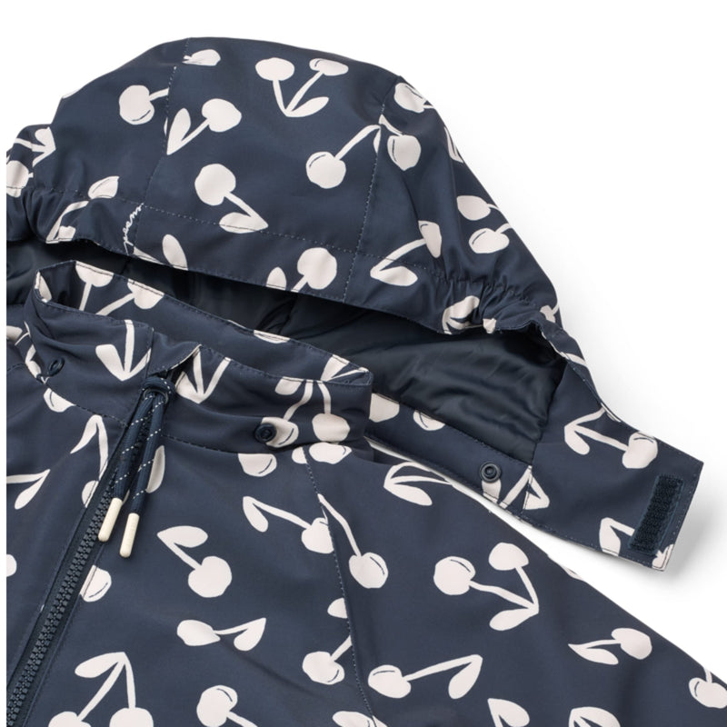 Schneeanzug "Maddy Cherry blossom / Classic navy"