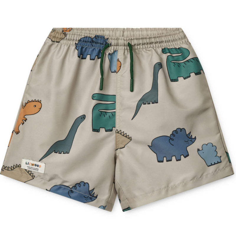 Badeshorts "Duke Dinosaurs / Mist"