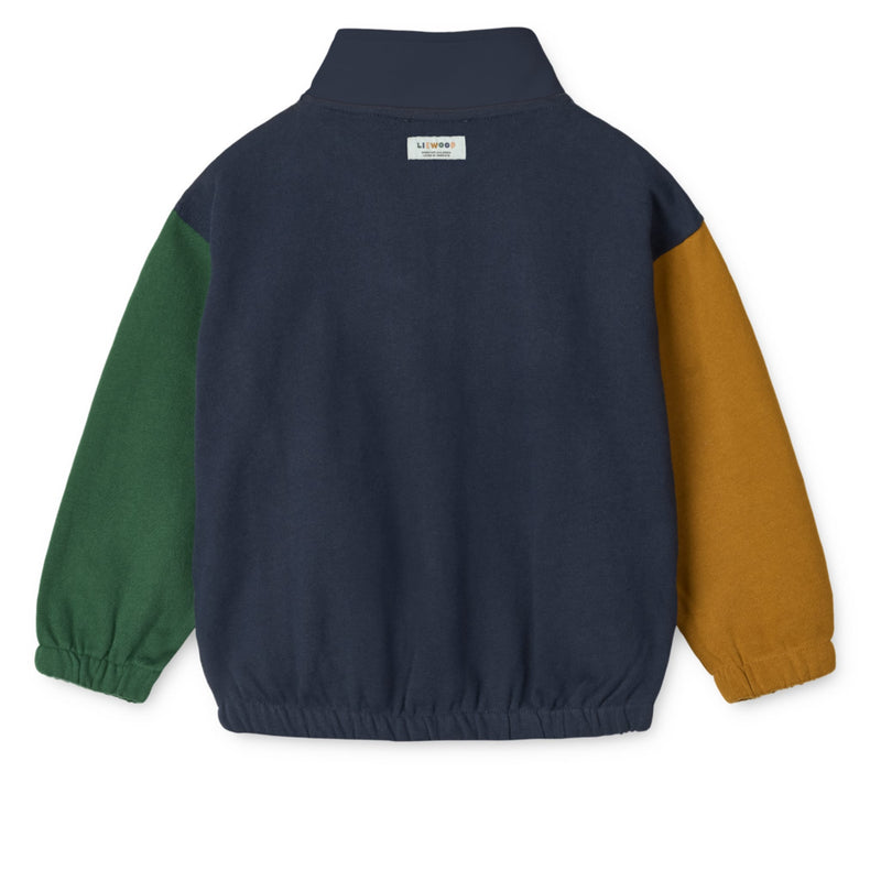 Sweatshirt mit Reißverschluss "Cassius Classic navy multi mix"