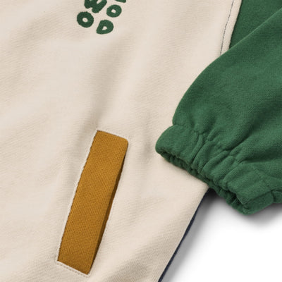 Sweatshirt mit Reißverschluss "Cassius Classic navy multi mix"