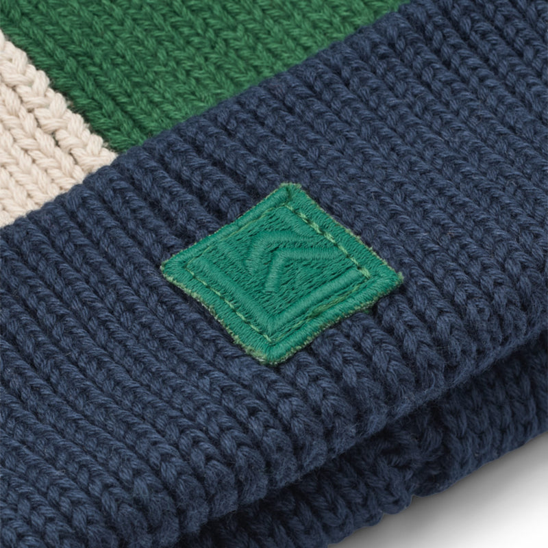 Kinder-Mütze “Ezra Classic navy multi mix"