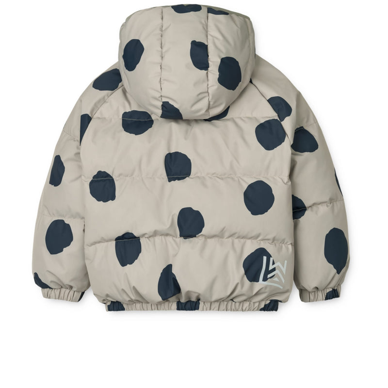 Daunenjacke "Adelina Spot dots / Mist"