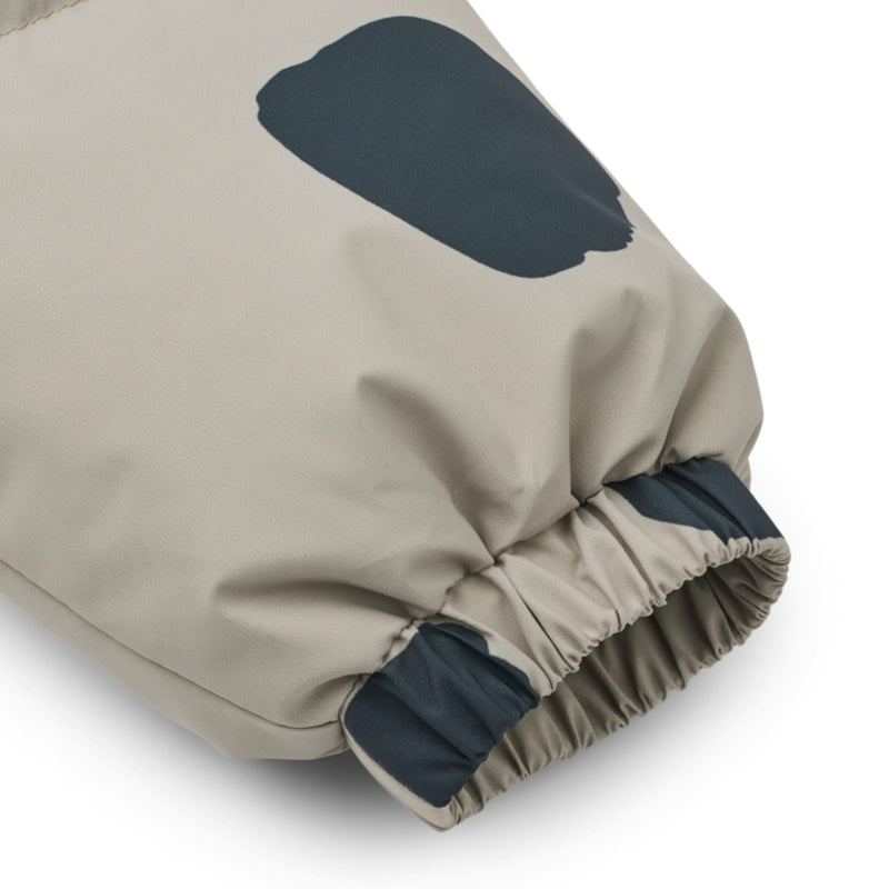 Daunenjacke "Adelina Spot dots / Mist"