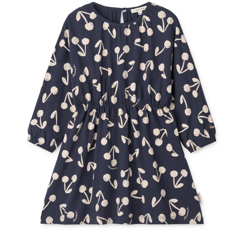 Kleid "Sadia Cherry blossom / Classic navy"
