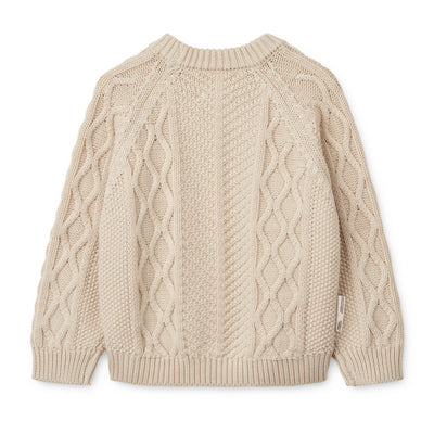 Zopfmuster Pullover "Callio Sandy"