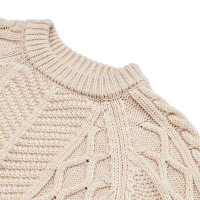 Zopfmuster Pullover "Callio Sandy"