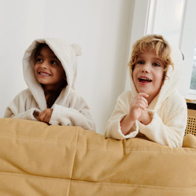 Kinder-Bademantel “Lily Polarbear Sandy"