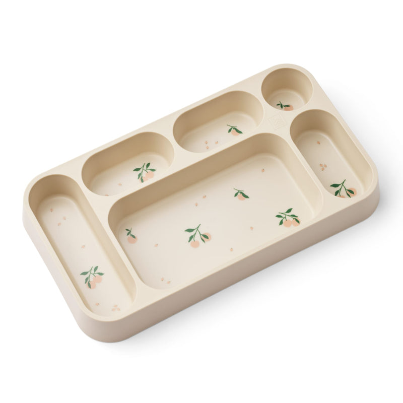 Trennteller für Kinder “Mosu Peach / Sea shell"