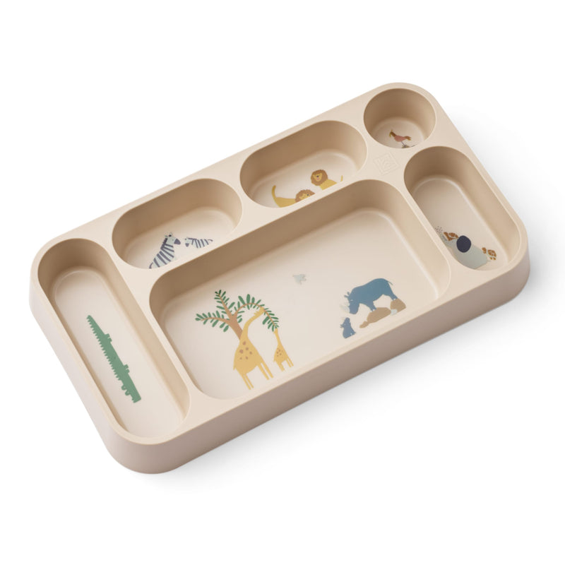Trennteller für Kinder “Mosu All together / Sandy"
