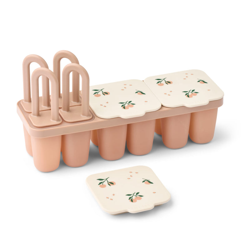 Lebensmittel und Eisform"Kaimen Peach / Sea shell"