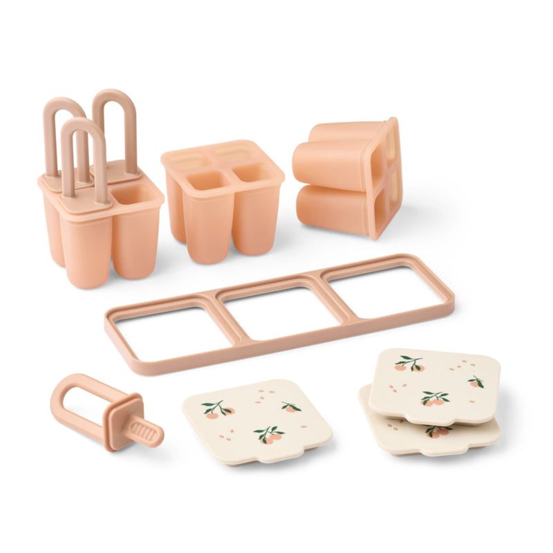Lebensmittel und Eisform"Kaimen Peach / Sea shell"