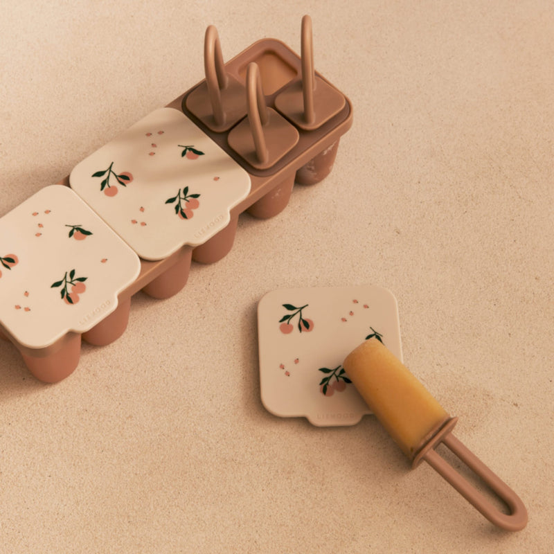 Lebensmittel und Eisform"Kaimen Peach / Sea shell"
