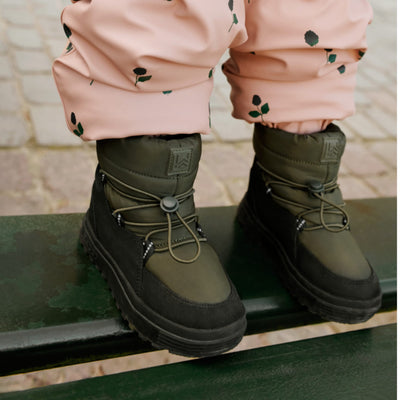 Winterstiefel für Kinder "Zoey Army Brown"