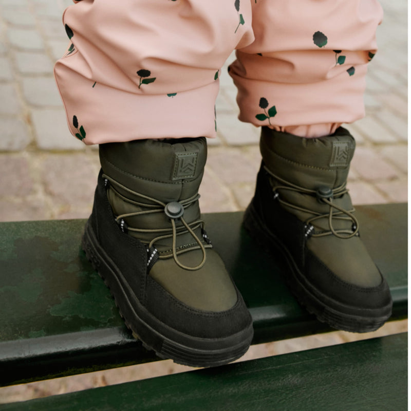 Winterstiefel für Kinder "Zoey Army Brown"