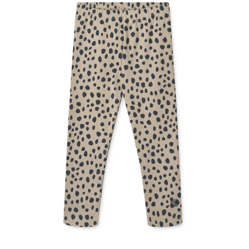 Leggings "Marien Ripp Leo spots / Mist"
