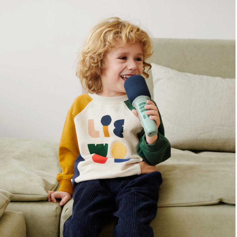 Sweatshirt "Aude Liewood characters / Golden caramel multi mix"