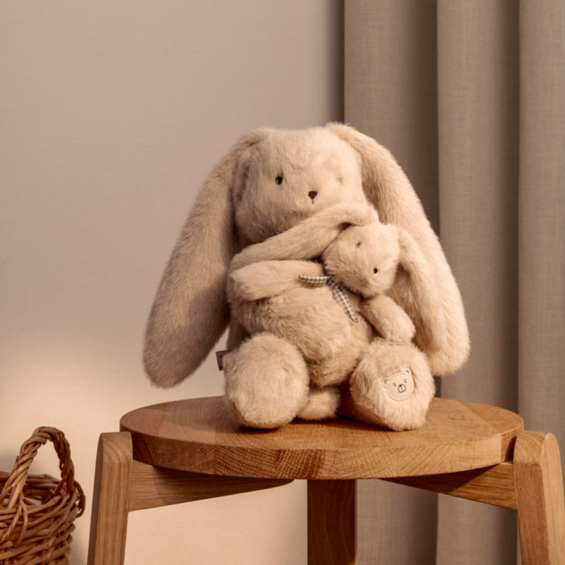 Mommy & Me Kaninchen-Teddy Set "Berto Mist"
