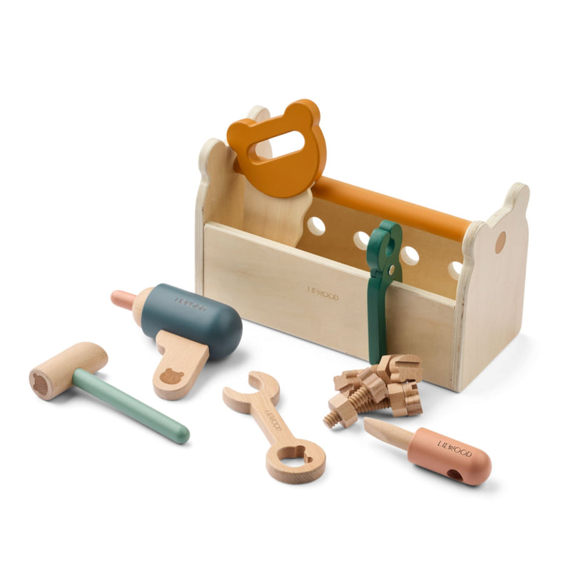 Kinder-Werkzeugbox aus Holz “Luig iGreen garden multi mix"