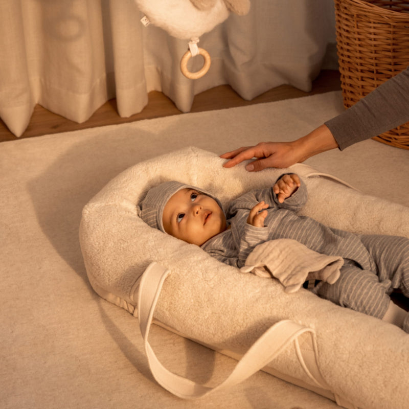 Tragbares Babynest “Gro Pile Sandy”