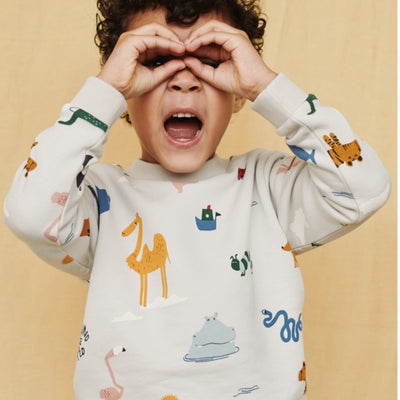 Sweatshirt “Thora Around the world / Sandy"