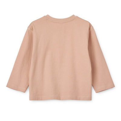 Langarm T-Shirt "Apia Rabbit / Pale tuscany"