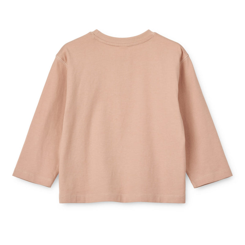 Langarm T-Shirt "Apia Rabbit / Pale tuscany"