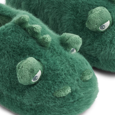 Hausschuhe für Kinder "Aviaja Crocodile Garden green"