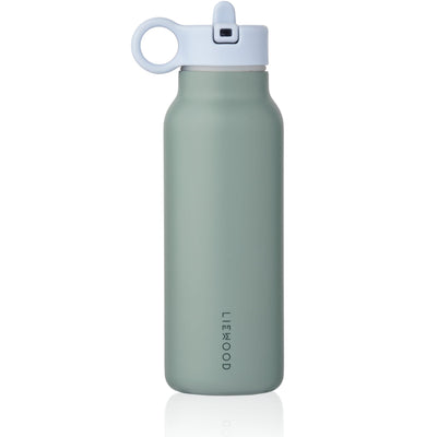 Wasserflasche "Falk Crocodile Lid Peppermint / Garden green"