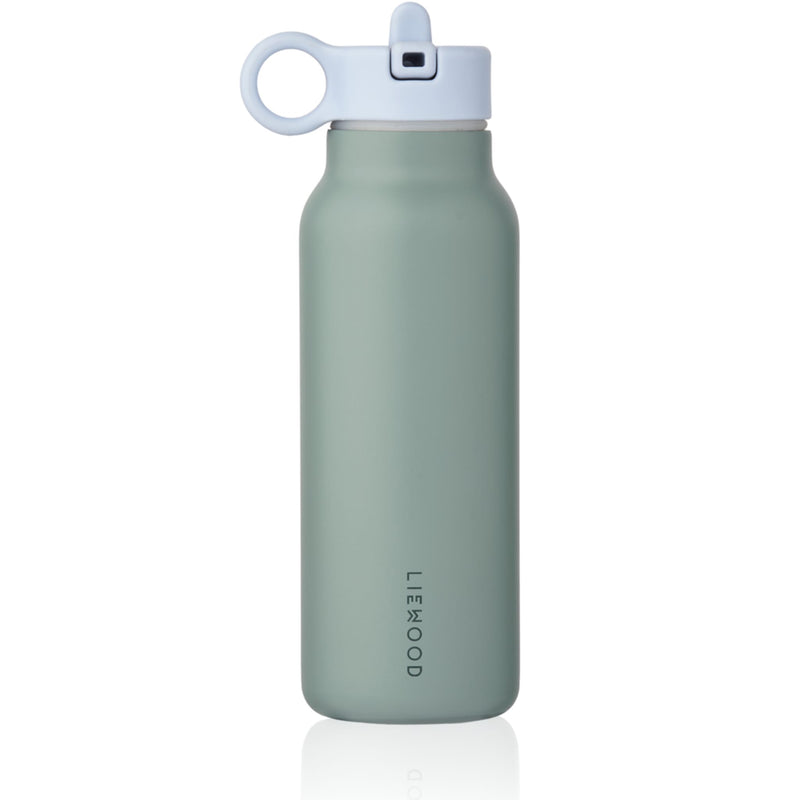Wasserflasche "Falk Crocodile Lid Peppermint / Garden green"