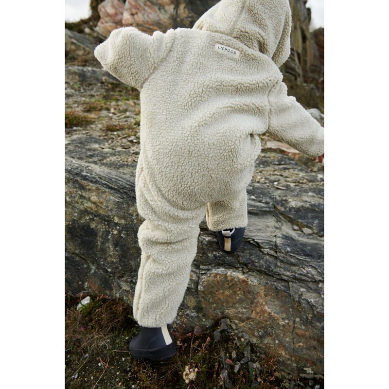 Baby-Overall aus Fleece “Fraser Mist”