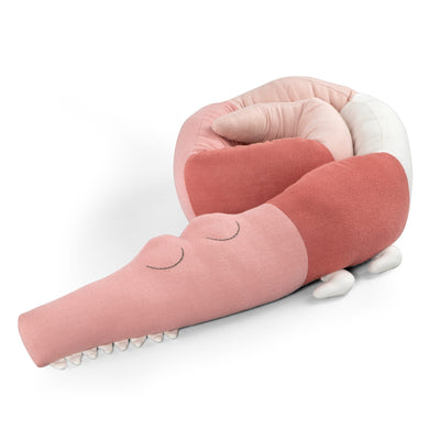 Bettschlange “Sleepy Croc Blossom Pink”