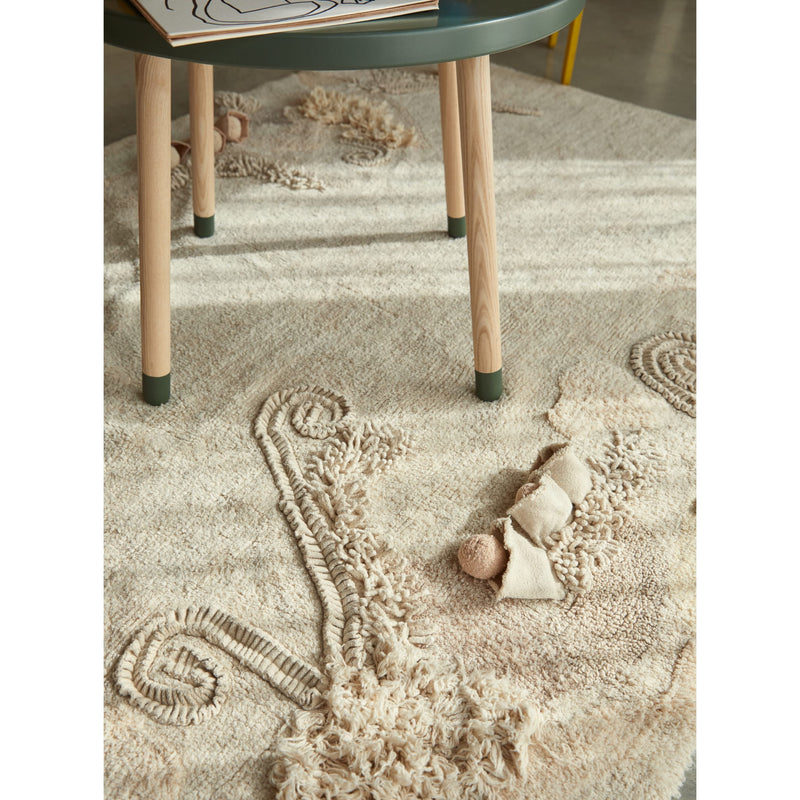Waschbarer Baumwollteppich “Seabed” 140 x 200 cm