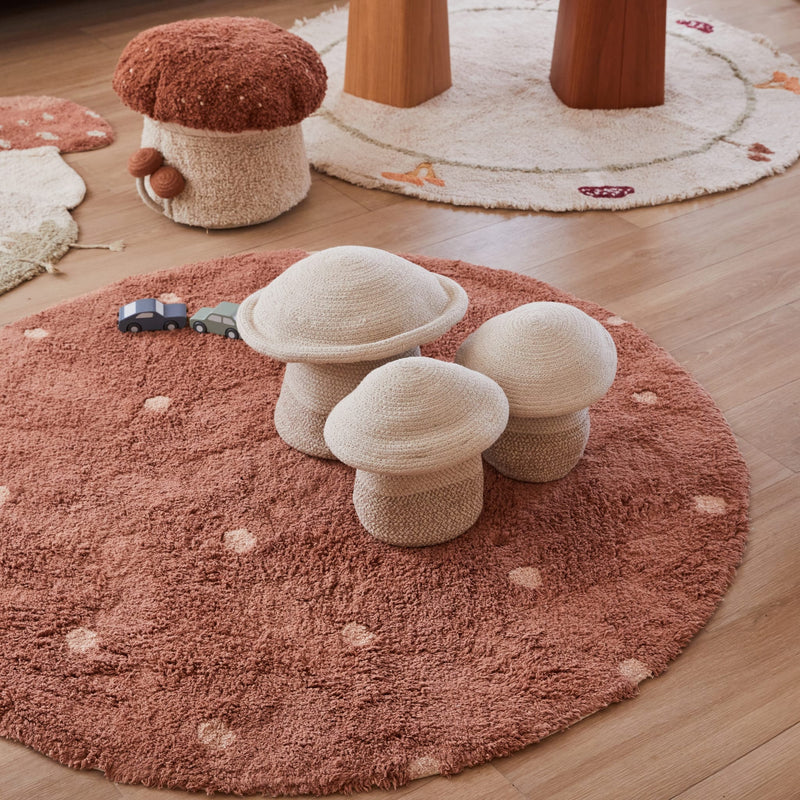 Aufbewahrungskorb “Baby Mushroom“ aus Baumwolle