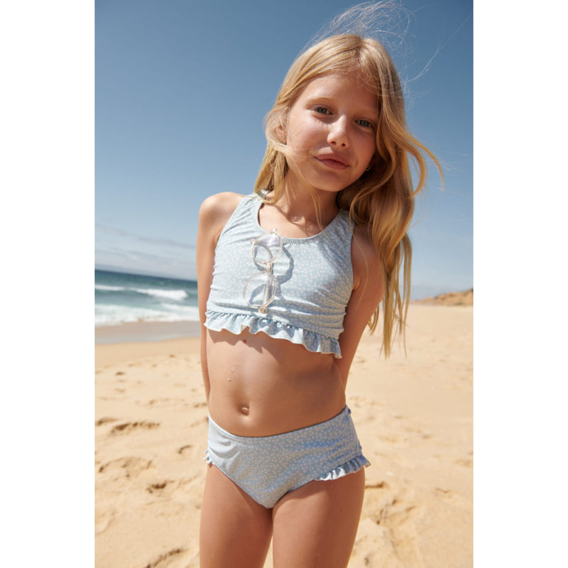 Bikini "Cherry blossom / Ice blue"
