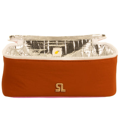 Kühltasche "Better Together Glossy Magenta + Gravel Orange"