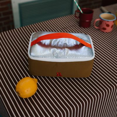 Kühltasche "Better Together Shimmer Water + Golden Cup"