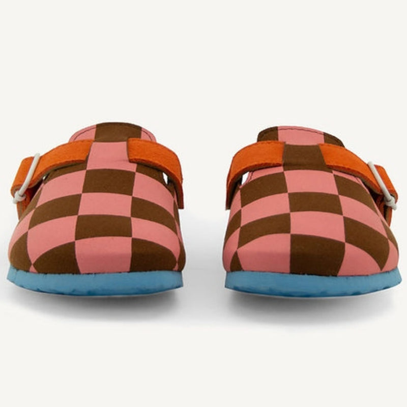 Sticky Lemon Clogs "Farmhouse Edition Flower Pink + Willow Brown"