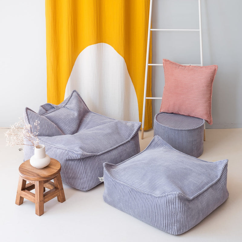 Sitzsack Sessel "Blueberry Blue"