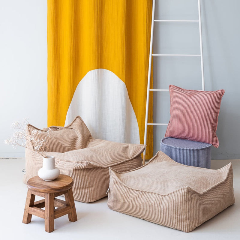 Sitzhocker "Square Brown Sugar"
