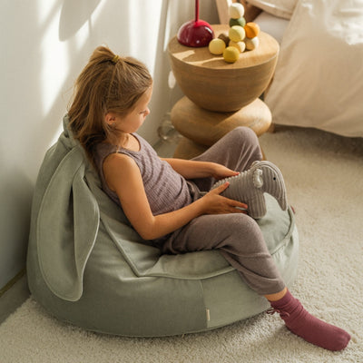 Sitzsack "Bunny Misty Green"