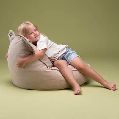 Teddy Sitzsack "Dusty Beige"